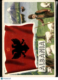 Albania 1956 Topps Flags of the World #27