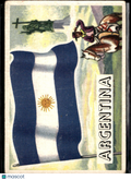 Argentina 1956 Topps Flags of the World #21