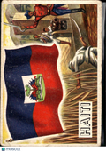 Greece 1956 Topps Flags of the World #16
