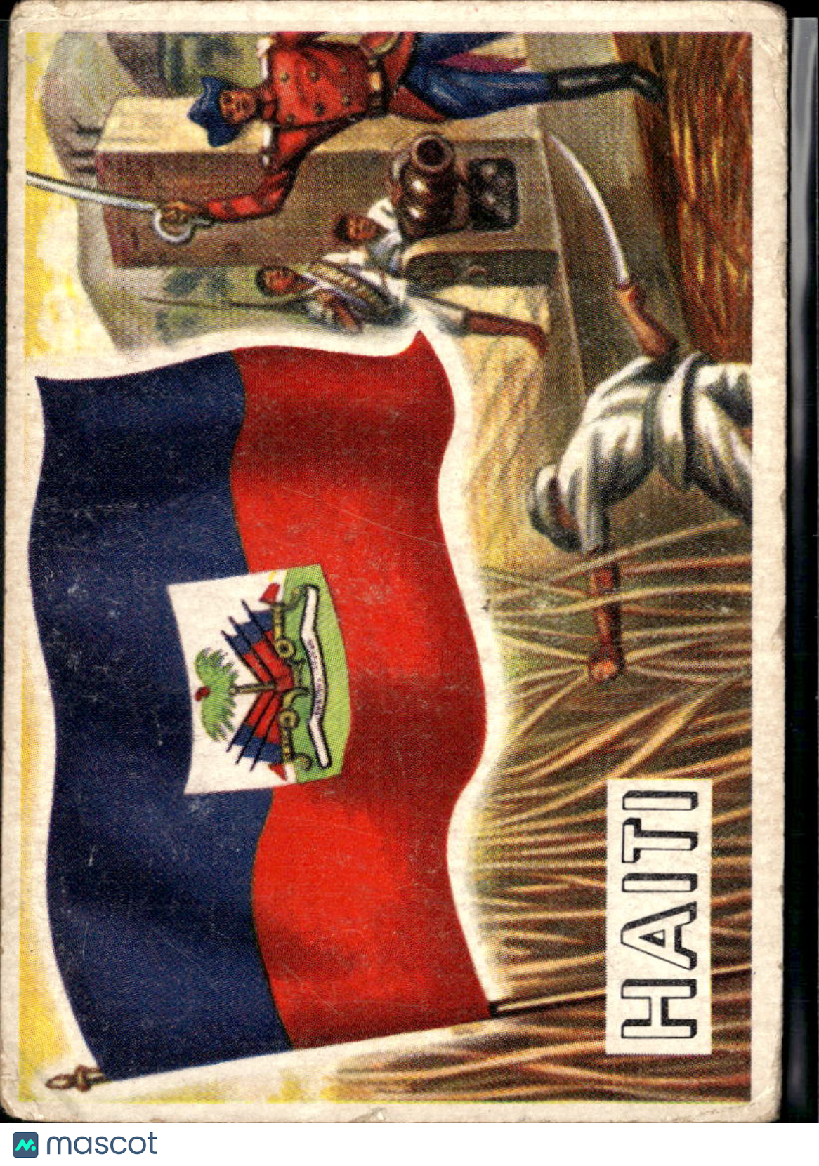 Greece 1956 Topps Flags of the World #16