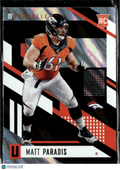 Matt Paradis 2017 Unparalleled Mega Moon Lava Denver Broncos