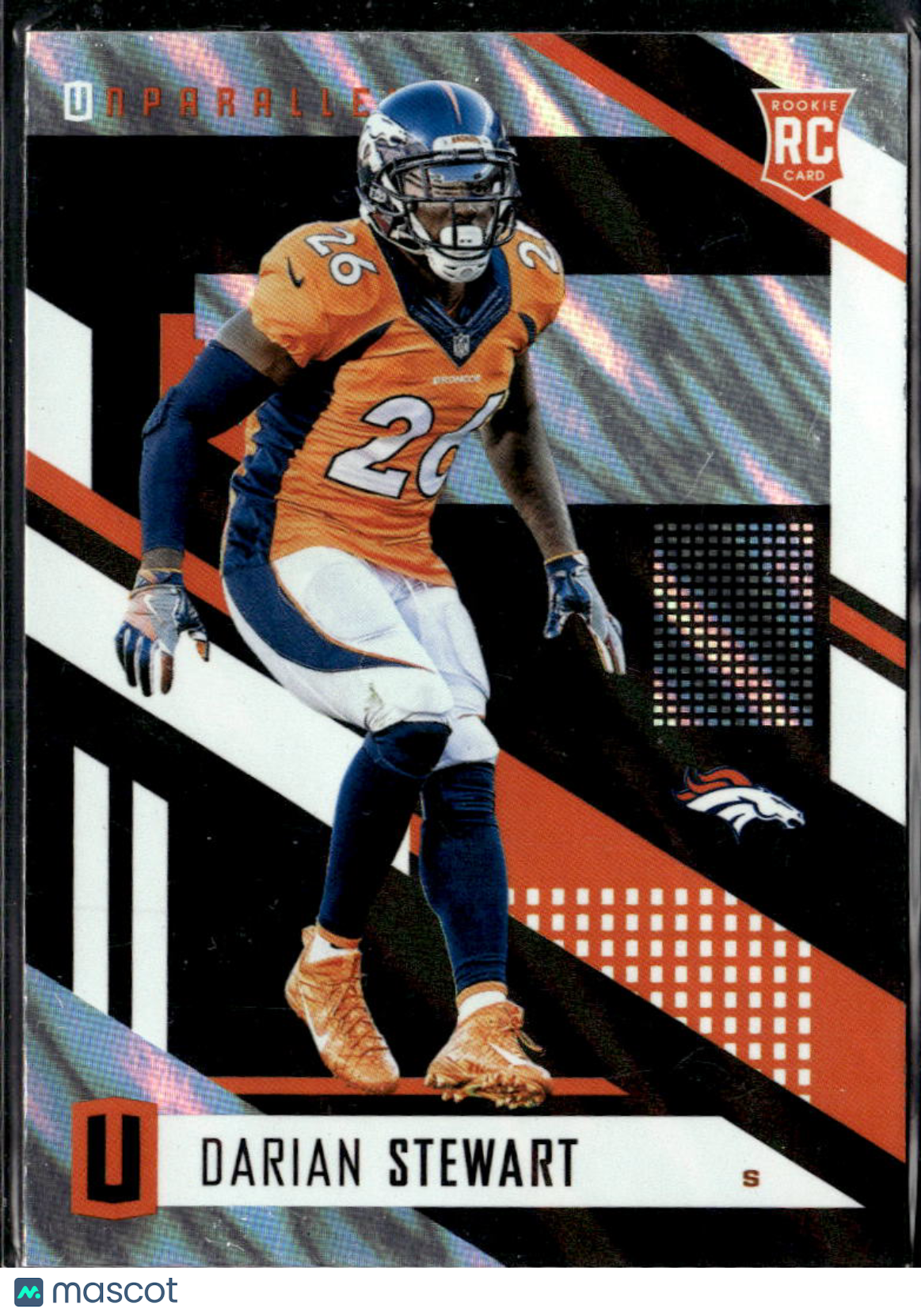 Darian Stewart 2017 Unparalleled RC Mega Moon Lava Denver Broncos