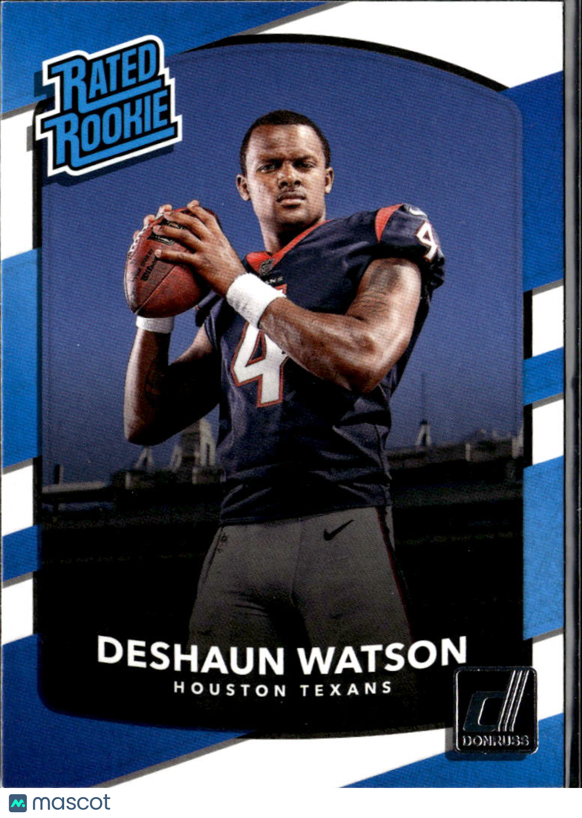 Deshaun Watson 2017 Donruss Rated Rookie RC Browns Houston Texans