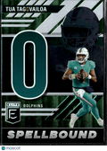 Tua Tagovailoa 2023 Elite Spellbound Green "O" Miami Dolphins