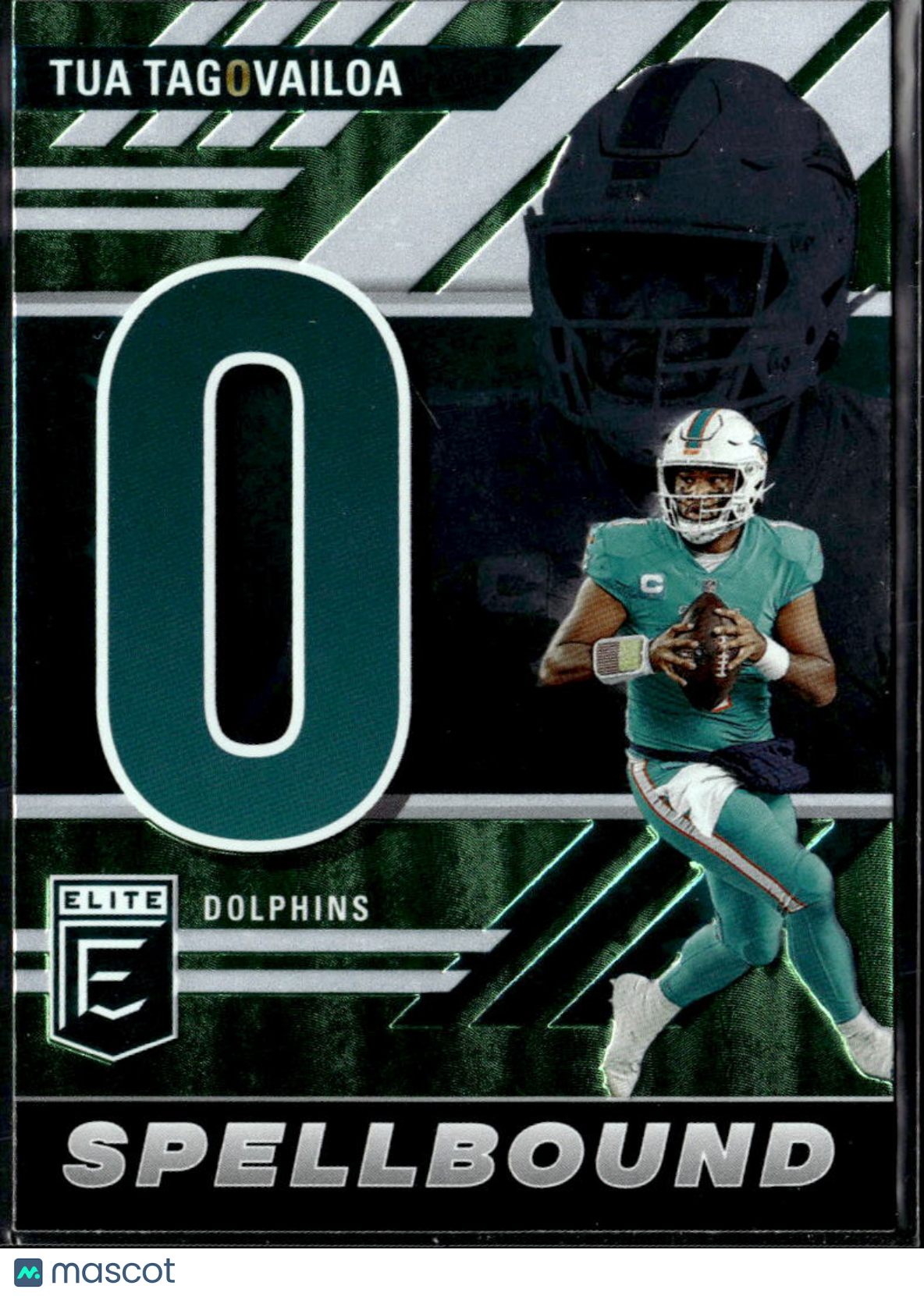 Tua Tagovailoa 2023 Elite Spellbound Green "O" Miami Dolphins