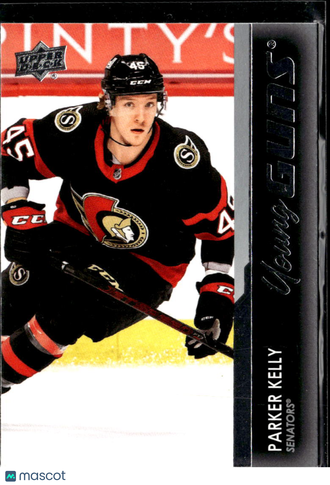 Parker Kelly 2021 Upper Deck Series 1 Young Guns Ottawa Senators