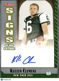 Kellen Clemens 2006 Bowman Signs of the Future Auto Autograph RC New York Jets