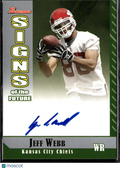 Jeff Webb 2006 Bowman Signs of the Future Auto Autograph Kansas City Chiefs