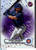 Dansby Swanson 2023 Topps Pristine Purple Refractor 16/99 Chicago Cubs