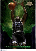 Shaquille O'Neal 1996 SkyBox Premium Meltdown Insert #M8 Orlando Magic