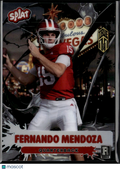 Fernando Mendoza 2026 Wild Card Rookie RC 1/1 Indiana Raiders