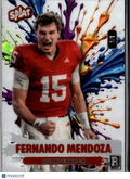 Fernando Mendoza 2026 Wild Card Rookie RC 1/1 Indiana Raiders