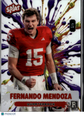 Fernando Mendoza 2026 Wild Card Rookie RC 1/1 Indiana Raiders