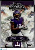 Justin Jefferson 2026 Wild Card Kanji 2/2 Minnesota Vikings