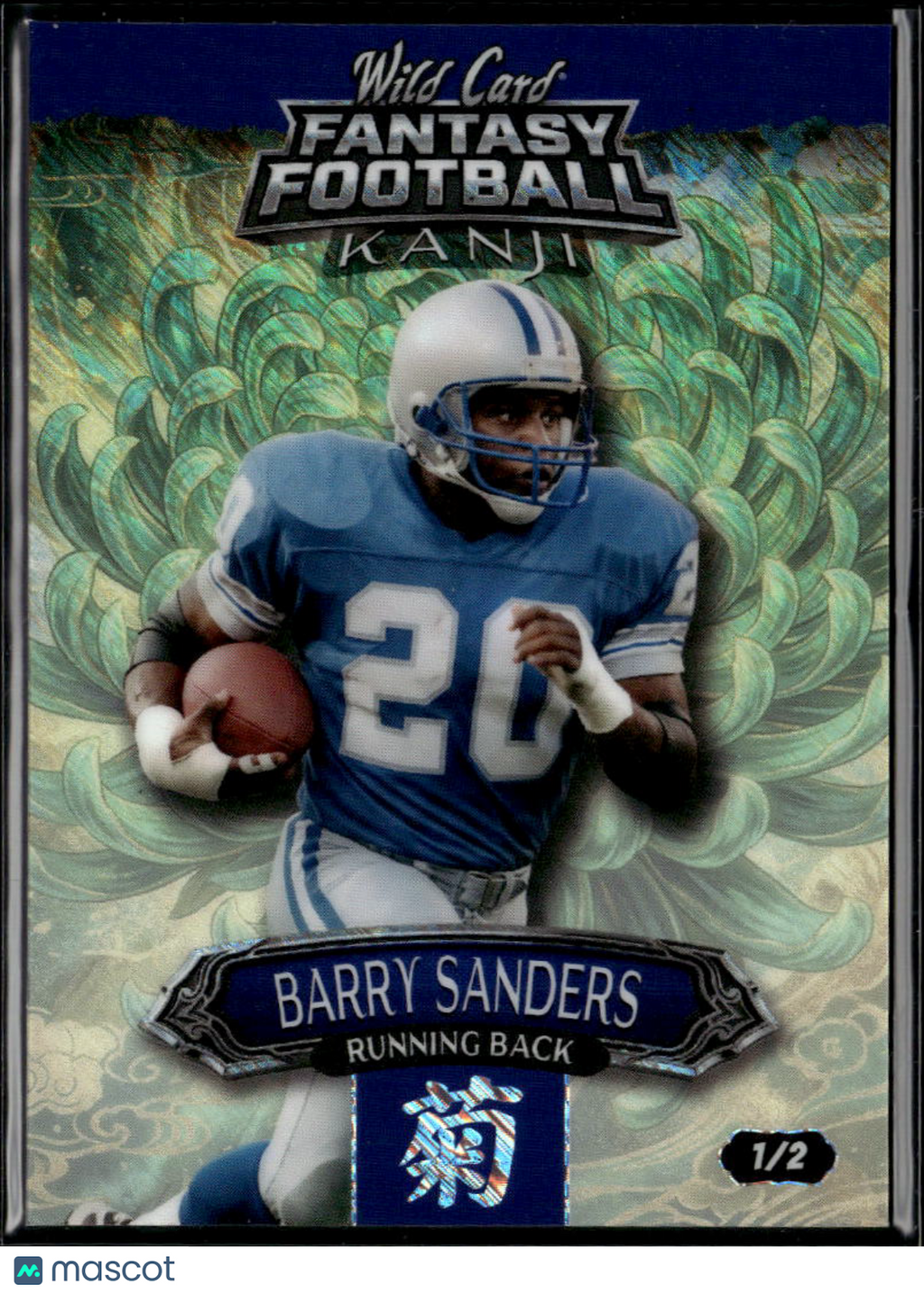 Barry Sanders 2026 Wild Card Kanji 1/2 Detroit Lions