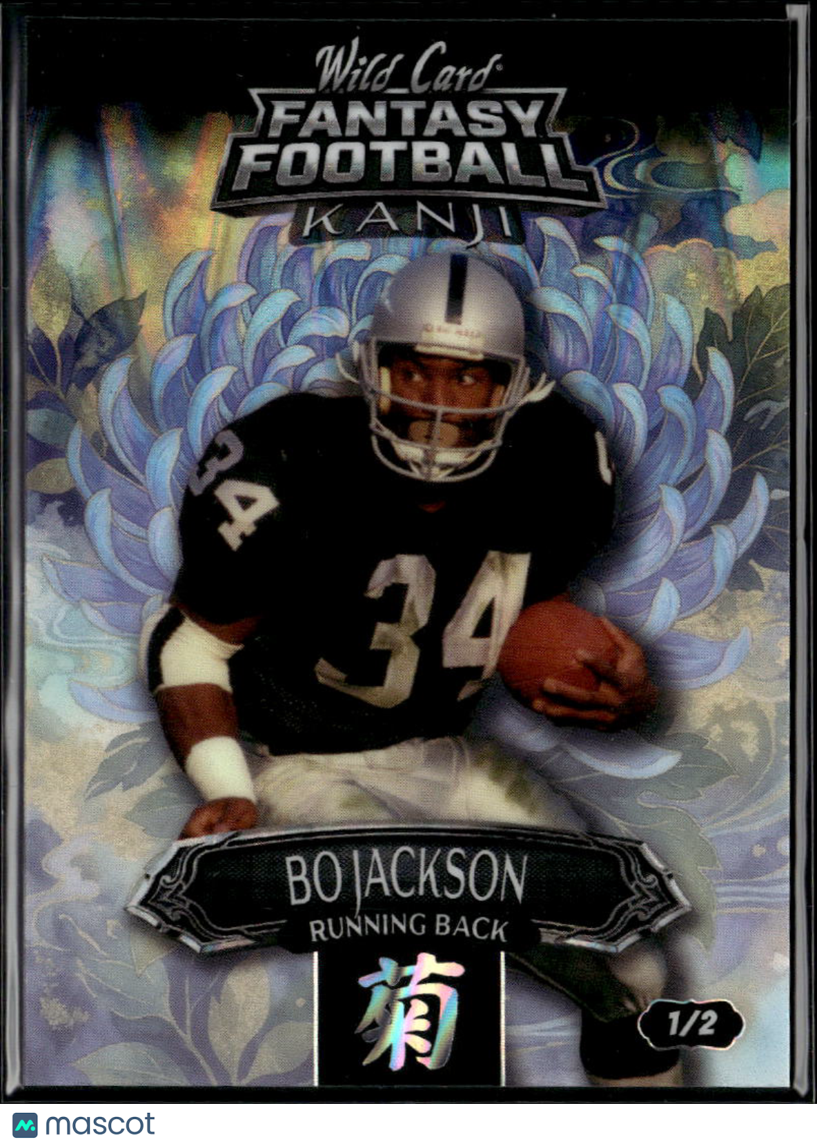 Bo Jackson 2026 Wild Card Kanji 1/2 Oakland Raiders
