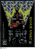 Kenneth Walker III 2023 Donruss Optic Rookie Kings RC Seattle Seahawks