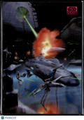 Battle of Endor Topps Star Wars Galaxy Magenta Refractor 51/250 #5