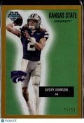 Avery Johnson 2025 Bowman Chrome '55 Gold Refractor 11/50 Kansas State Wildcats