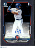 Owen Ayers 2026 Bowman Chrome 1st Auto Autograph RC Chicago Cubs
