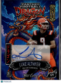 Luke Altmyer 2026 Wild Card Auto Autograph RC Detroit Lions 1/1
