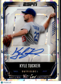 Kyle Tucker 2026 Wild Card ESPN Auto Autograph Chicago Cubs 1/1