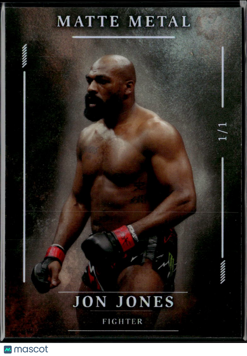 Jon Jones 2026 Wild Card Matte Metal UFC MMA 1/1
