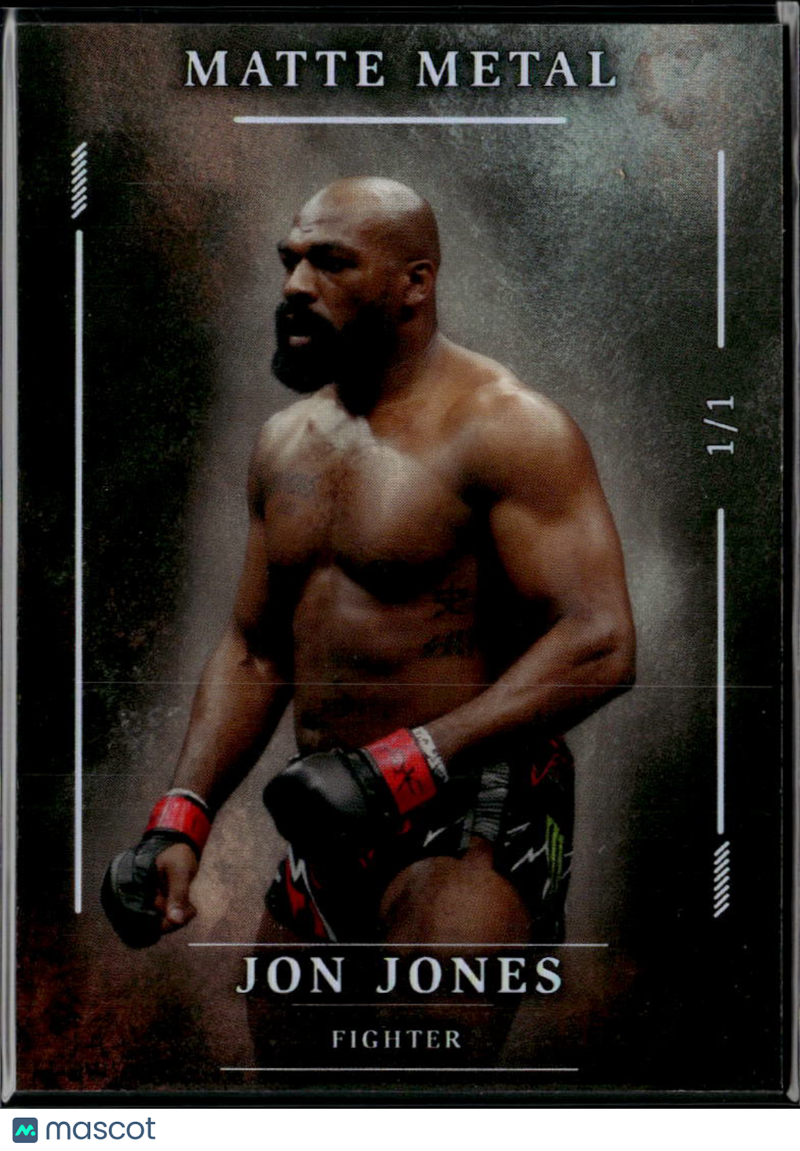 Jon Jones 2026 Wild Card Matte Metal UFC MMA 1/1