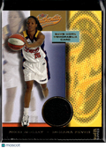 Nikki McCray 2002 Fleer Authentix Ripped Game Worn Warmups Patch Indiana Fever