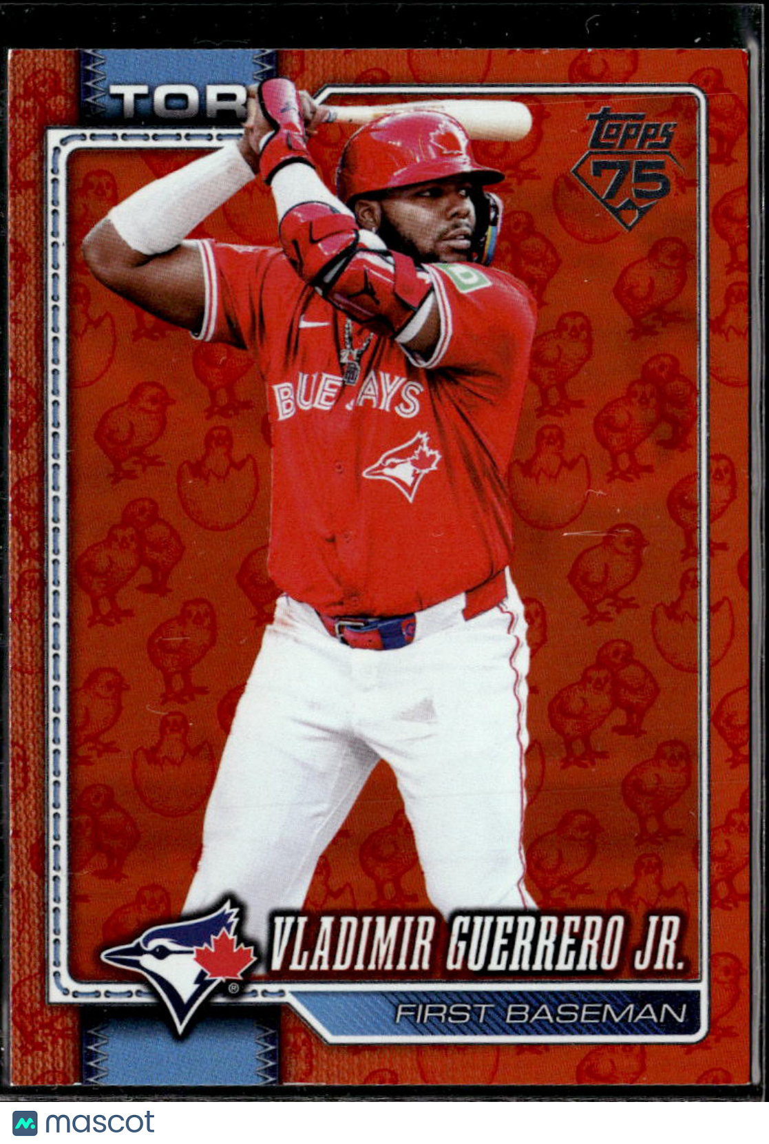 Vladimir Guerrero Jr. 2026 Topps Series One Easter Chick SSP Toronto Blue Jays