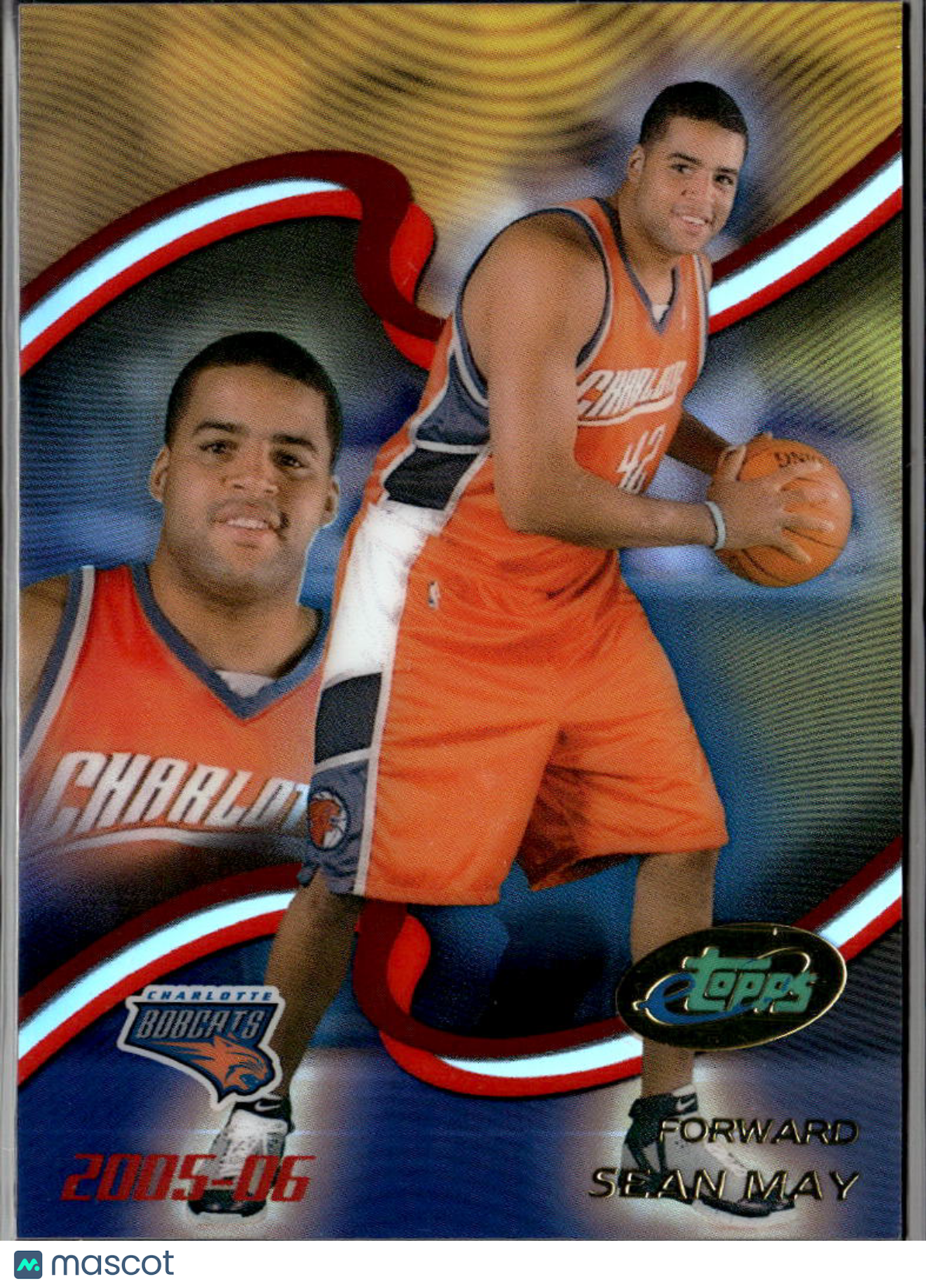 Sean May 2005 Topps ETopps Rookie RC #69 Charlotte Bobcats