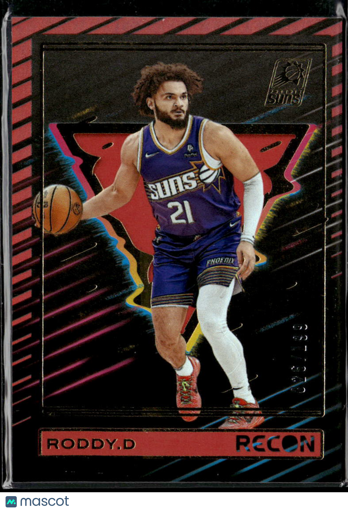 David Roddy 2023-24 Panini Recon Red /199 Phoenix Suns