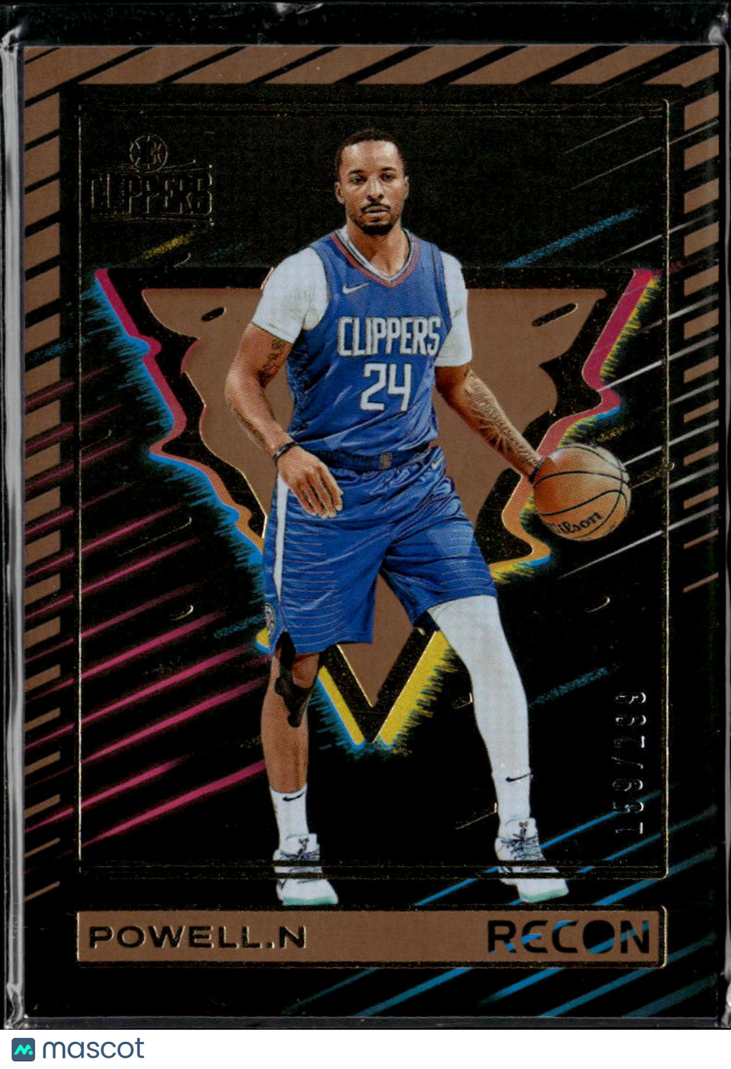 Norman Powell 2023-24 Panini Recon Bronze /299 Los Angeles Clippers