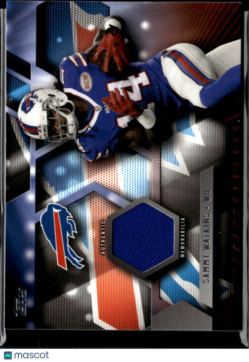 Sammy Watkins 2015 Topps Jersey Patch Memorabilia Buffalo Bills