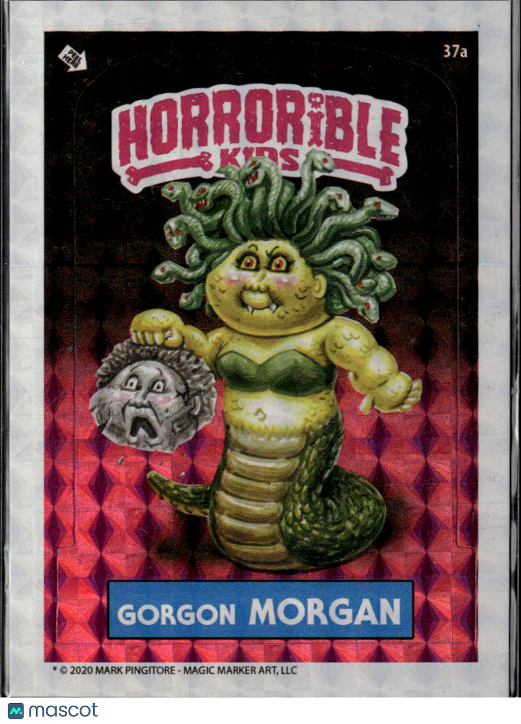 Gorgon Morgan 2020 Horrorible Kids Series 3 GPK #37a