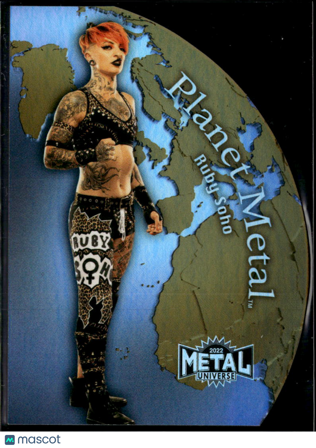 Ruby Soho 2022 SkyBox Metal Universe AEW Planet Metal All Elite Wrestling