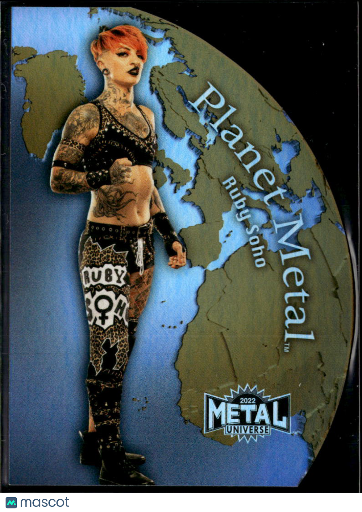 Ruby Soho 2022 SkyBox Metal Universe AEW Planet Metal All Elite Wrestling