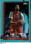 Herbert Jones 2026 Topps Chrome Aqua Refractor /199 New Orleans Pelicans