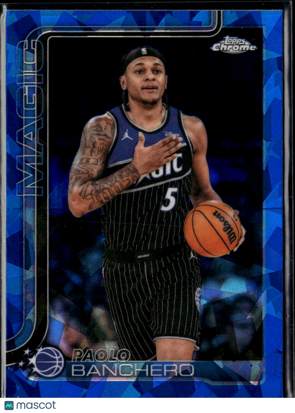 Paolo Banchero 2026 Topps Chrome Update Sapphire Orlando Magic