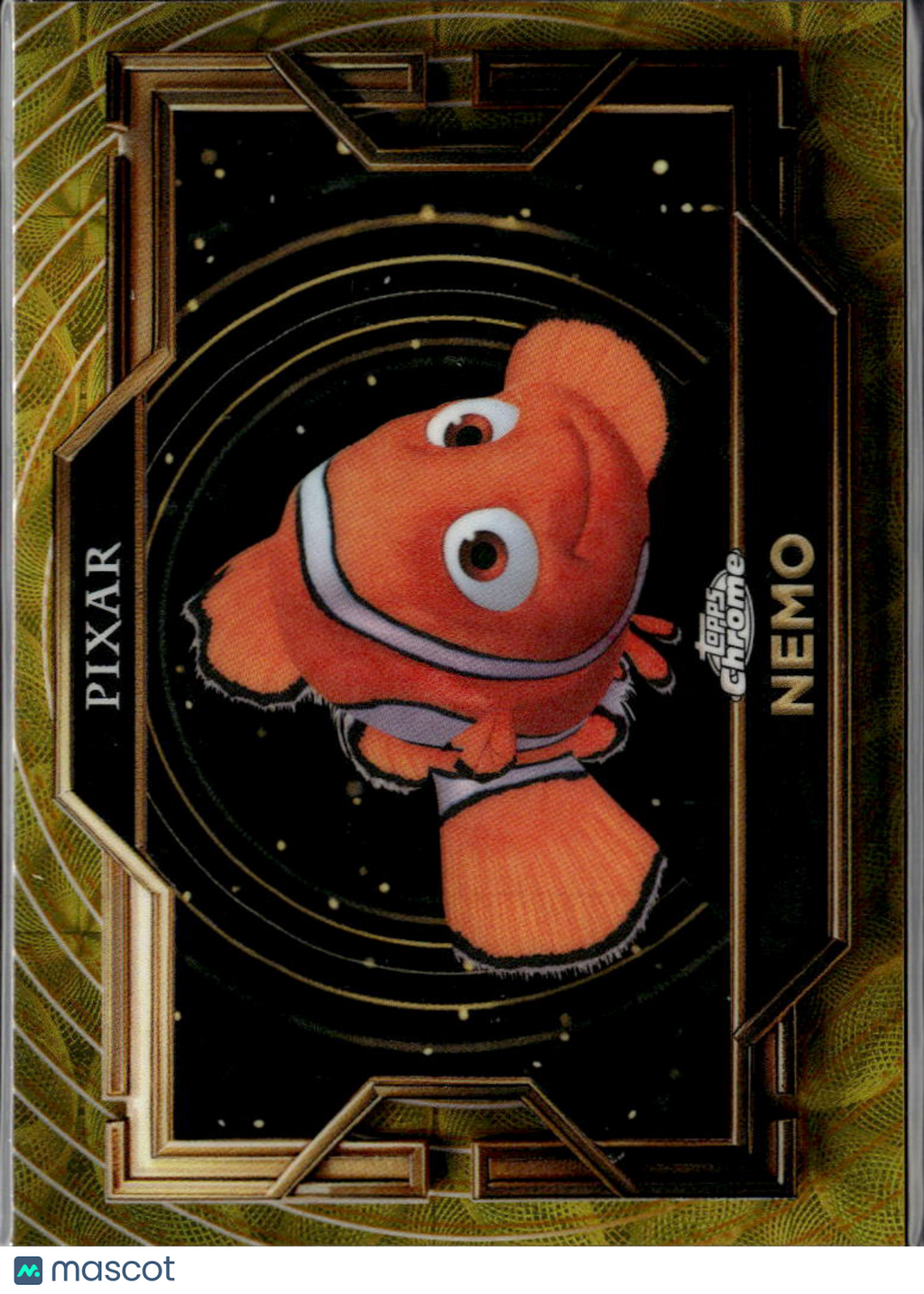 Nemo 2025 Topps Chrome Pixar Gold Disney Refractor #27