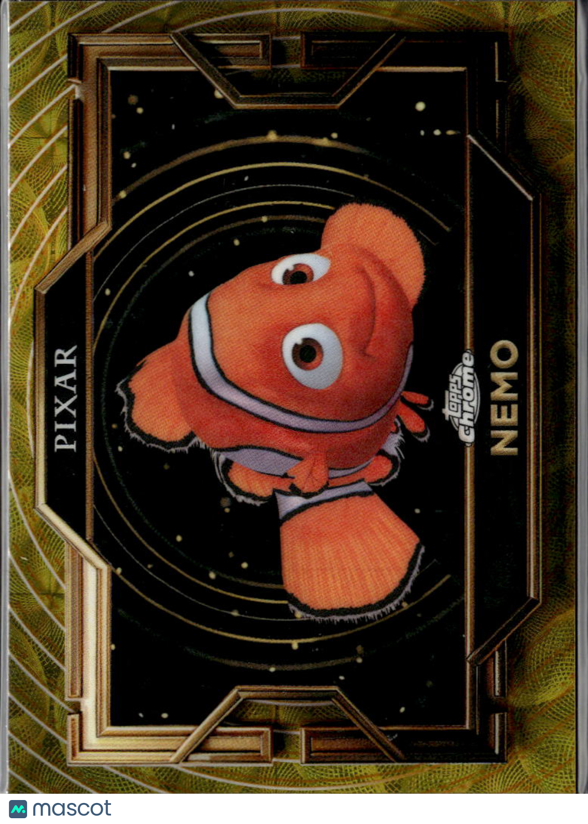 Nemo 2025 Topps Chrome Pixar Gold Disney Refractor #27