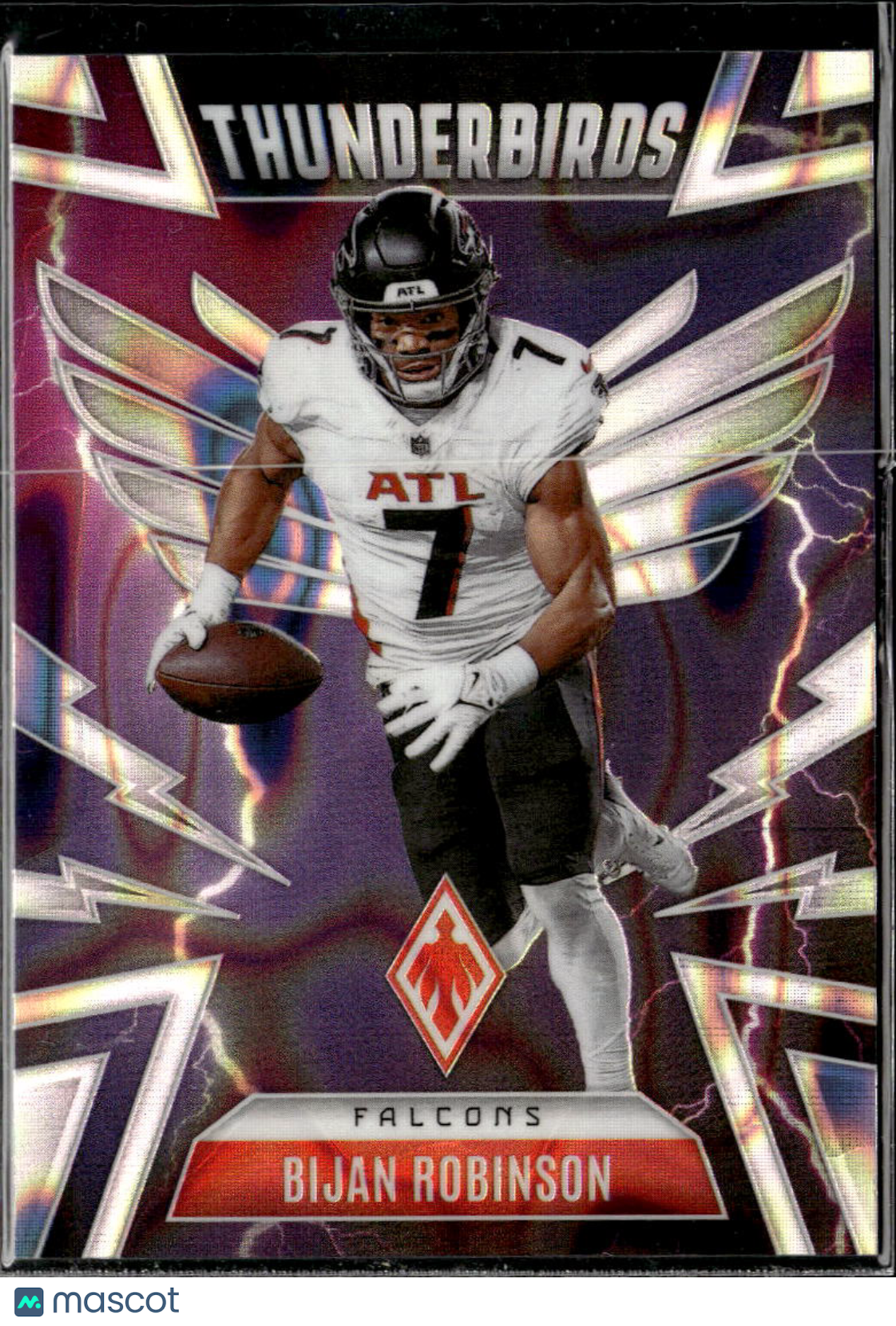 Bijan Robinson 2025 Phoenix Thunderbirds Lava 111/199 Atlanta Falcons