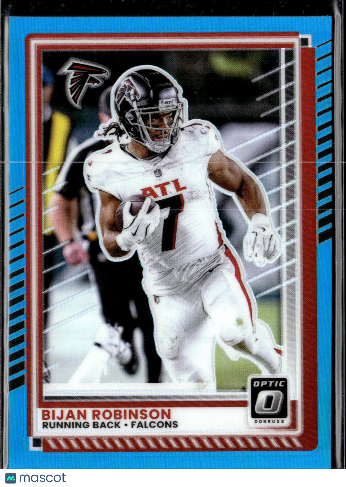 Bijan Robinson 2025 Optic Aqua Prizm /349 Atlanta Falcons