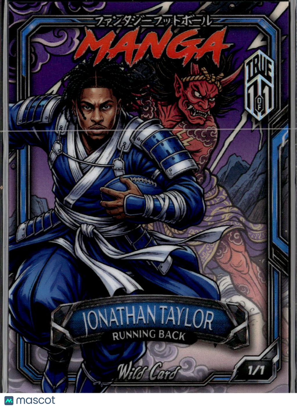 Jonathan Taylor 2026 Wild Card Manga 1/1 Indianapolis Colts
