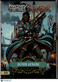 Devon Achane 2026 Wild Card Steampunk Miami Dolphins 1/1