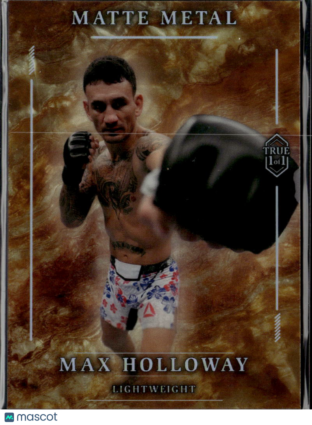 Max Holloway 2026 Wild Card Matte Metal UFC MMA 1/1
