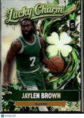 Jaylen Brown 2026 Wild Card Lucky Charm 1/1 Boston Celtics