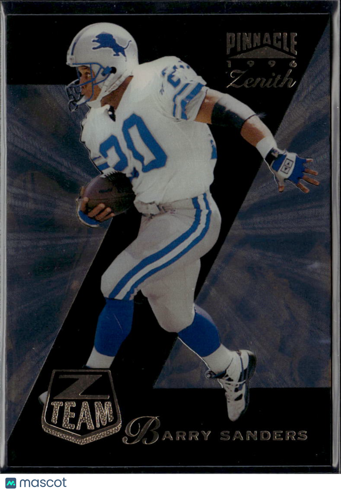 Barry Sanders 1996 Pinnacle Zenith Z-Team Detroit Lions
