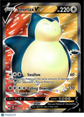 Snorlax V 2020 Sword & Shield Holo Ultra Rare FA #197/202