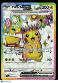 Pikachu EX 2024 Surging Sparks Holo Secret Rare SAR #219/191